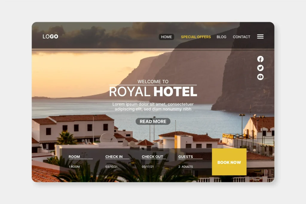 Hotel Booking Website Development Cost